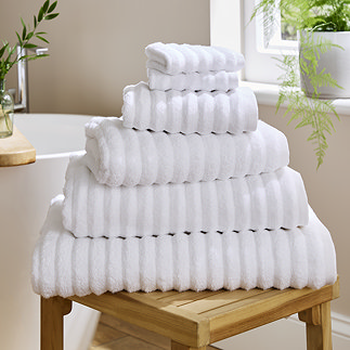 zero twist white towel image 