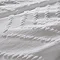 Zig Zag  Tufted Duvet Cover Set - White carousel image