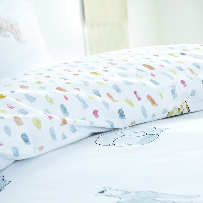 Zoo Animals Duvet Close Up Reversible