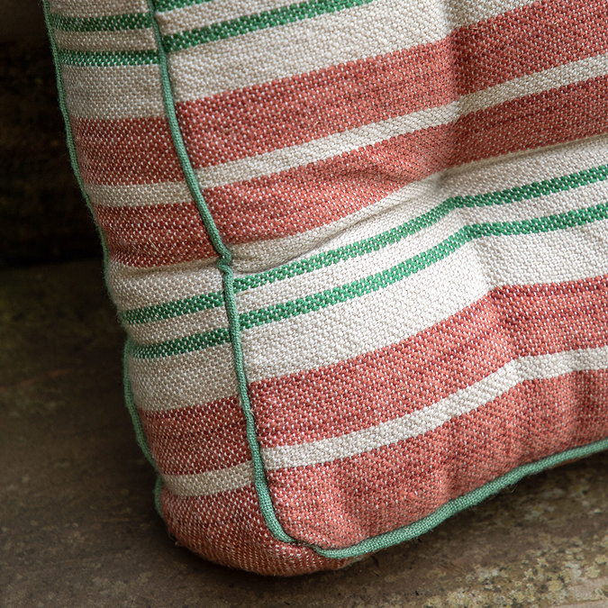 Zuma Stripe woven Floor Cushion