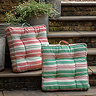 Zuma Stripe woven Floor Cushion