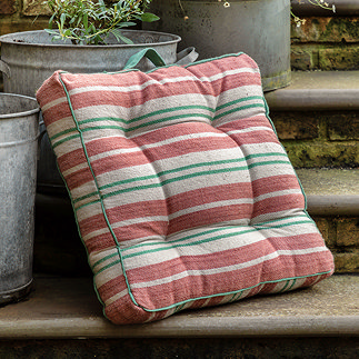 Zuma Stripe woven Floor Cushion