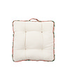 Zuma stripe woven floor cushion