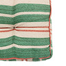 Zuma stripe woven floor cushion