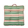 Zuma stripe woven floor cushion